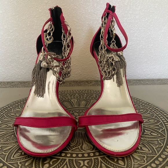 KAREN MILLEN Barbie Pink Sandal Heels - Picture 2 of 5